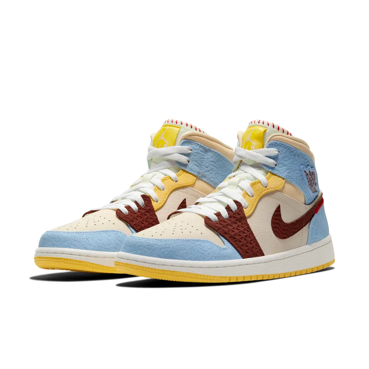 Air Jordan 1 Mid Fearless Maison Chateau Rouge dream sneakers